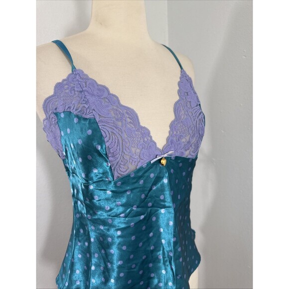 Susan Lucci Slip Top Womens Small Lace Babydoll Fairycore Coquette Y2K - Picture 5 of 9